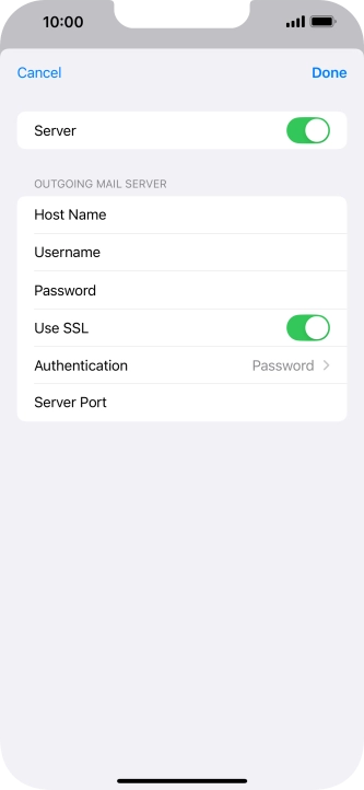 Press Authentication.