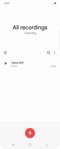 Create a new recording or open a previously saved recording.