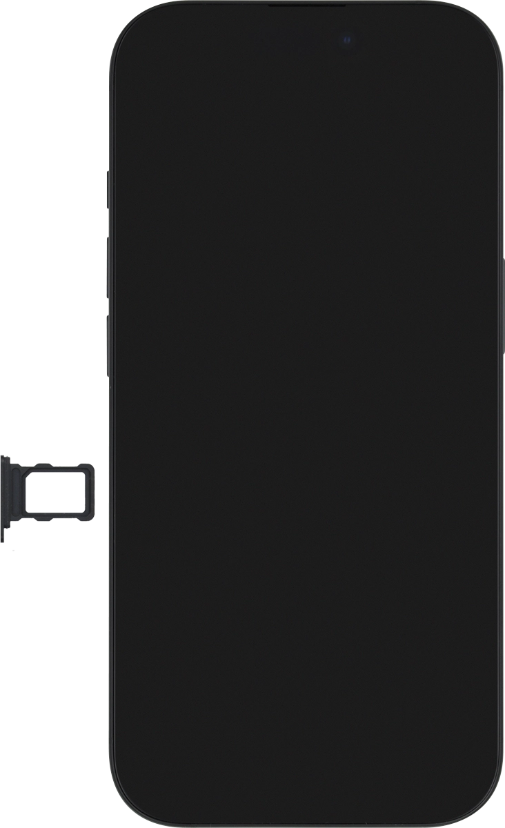 Turn your SIM so the angled corner of the SIM matches the angled corner of the SIM holder.