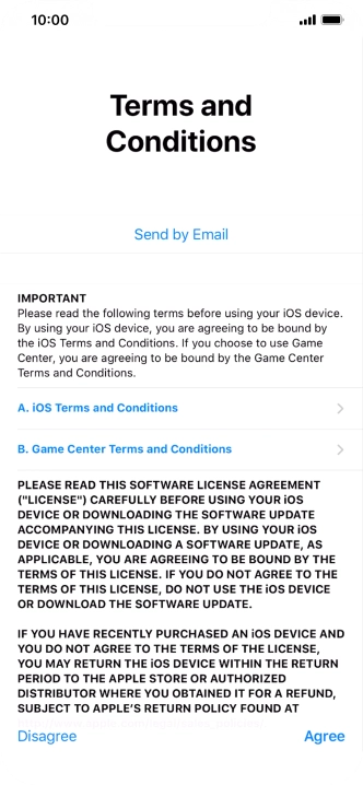 Press Agree. Press Agree.