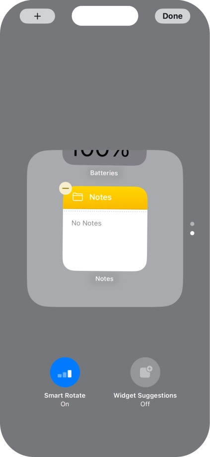 Press Smart Rotate to turn the function on or off.
