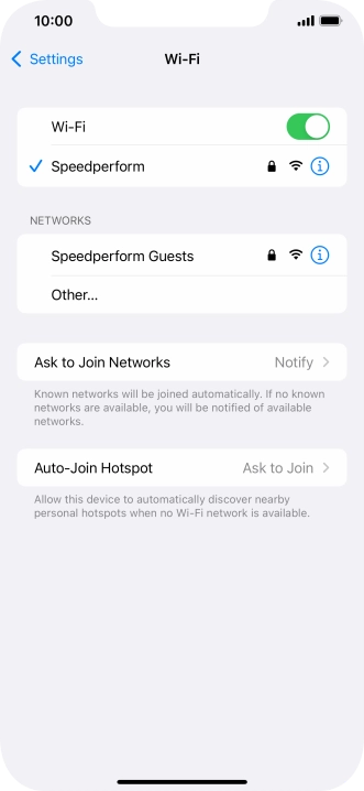 Slide your finger upwards starting from the bottom of the screen to return to the home screen.