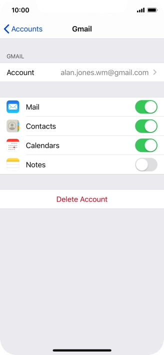 Slide your finger upwards starting from the bottom of the screen to return to the home screen.