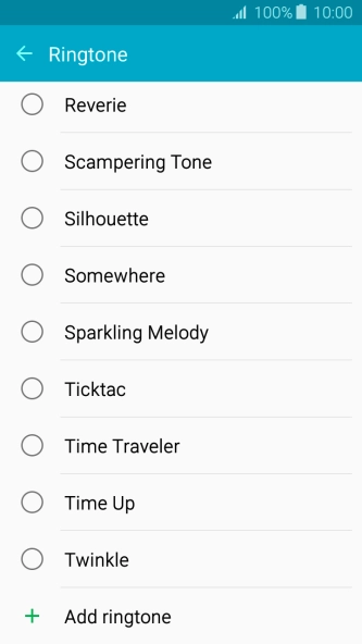 Press Add ringtone.