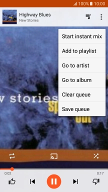 Press Add to playlist.