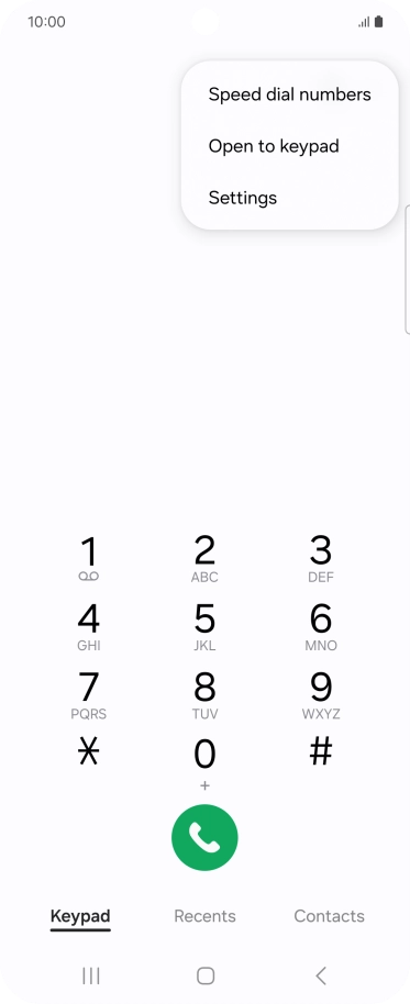 Press Settings. Press Settings.