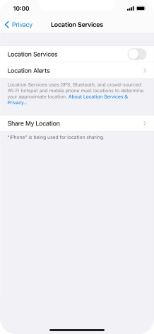 Press the indicator next to Press the indicator next to