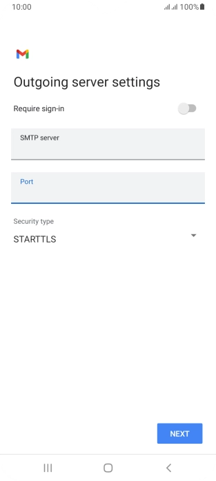 Press the drop down list below 