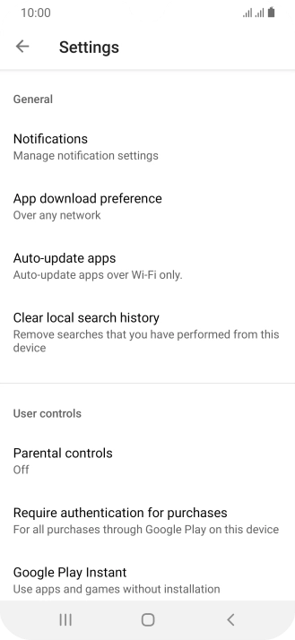 Press Auto-update apps.