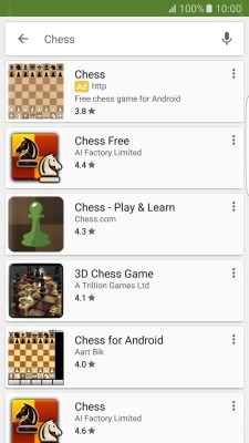 Press the required app. Press the required app.