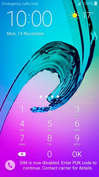 If you're asked to key in your PIN, do so and press OK.