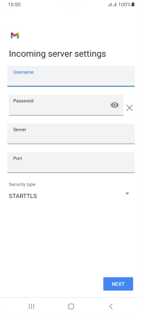Press the field below 