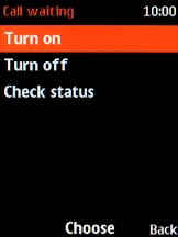 Select Turn on to turn on the function.