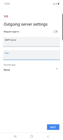 Press the drop down list below 