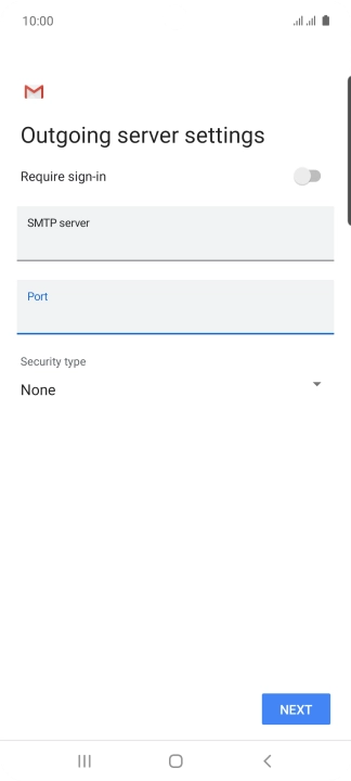 Press the drop down list below 