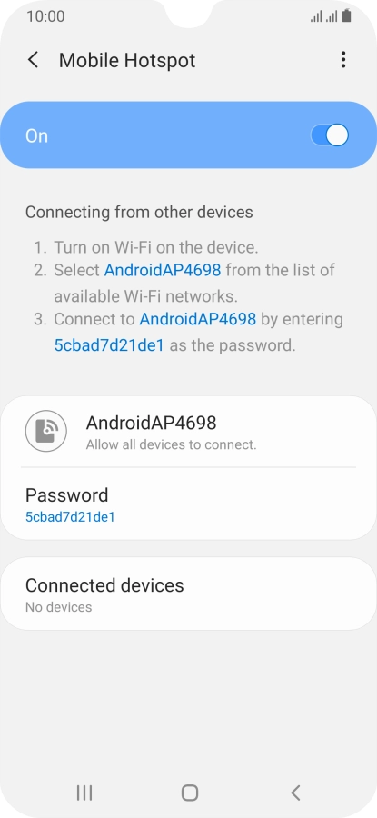 Press the Home key to return to the home screen. Press the Home key to return to the home screen.