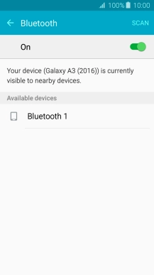 Press the required Bluetooth device and follow the instructions on the screen to pair the device with your phone. Press the required Bluetooth device and follow the instructions on the screen to pair the device with your phone.