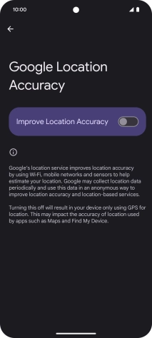 If you press the indicator next to 