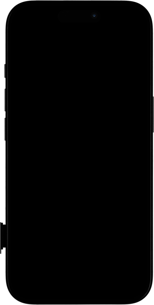 Remove the SIM holder from your phone.