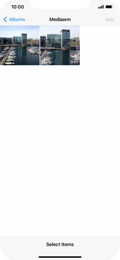 Press the required picture. Press the required picture.