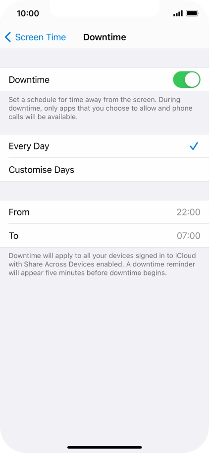 Press arrow left. Press arrow left.