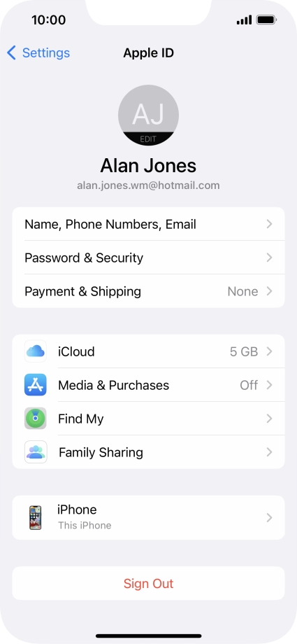 Slide your finger upwards starting from the bottom of the screen to return to the home screen.