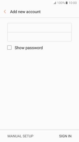 Press SIGN IN. Press SIGN IN.