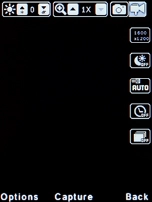 Press the Left selection key.