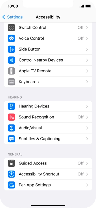 Press the required category below 