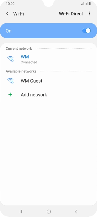 Press the Home key to return to the home screen. Press the Home key to return to the home screen.