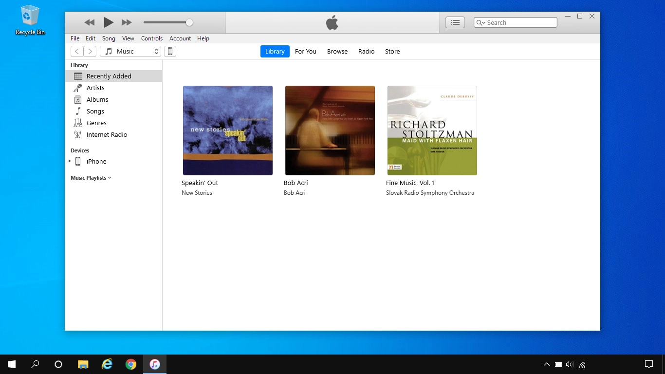 Click Add File to Library... to add one file at a time.