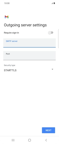 Press the field below 
