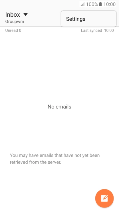 Press Settings. Press Settings.