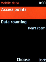 Select Access points.