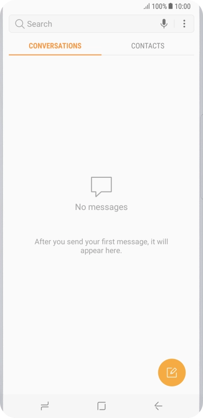 Press the new message icon.