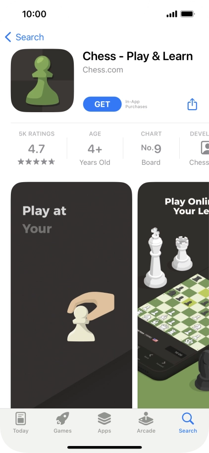 Press GET and follow the instructions on the screen to install the app. Press GET and follow the instructions on the screen to install the app.