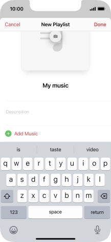 Press Add Music.