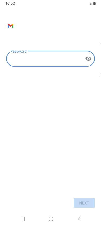 Press the field below 