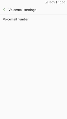 Press Voicemail number.