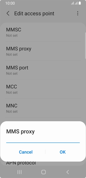 Key in 10.24.59.200 and press OK. Key in 10.24.59.200 and press OK.