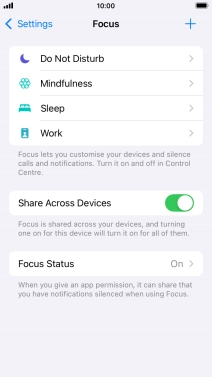 Press Do Not Disturb. Press Do Not Disturb.