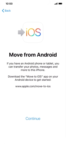 To transfer content to your phone, you need to install the app To transfer content to your phone, you need to install the app
