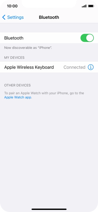 Slide your finger upwards starting from the bottom of the screen to return to the home screen.