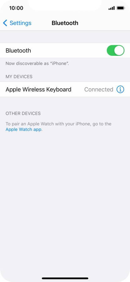Slide your finger upwards starting from the bottom of the screen to return to the home screen.