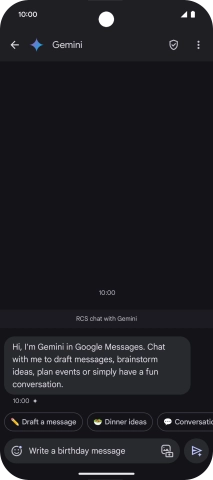 Write or say in your own words which topic you would like to use.