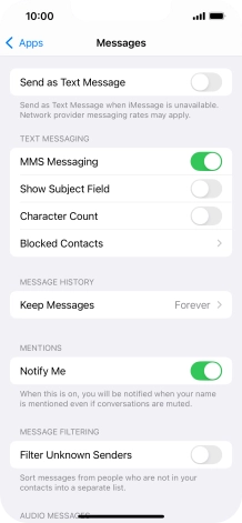 Slide your finger upwards starting from the bottom of the screen to return to the home screen.