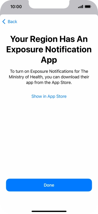 Press Show in App Store and follow the instructions on the screen to download and install the app. Press Show in App Store and follow the instructions on the screen to download and install the app.