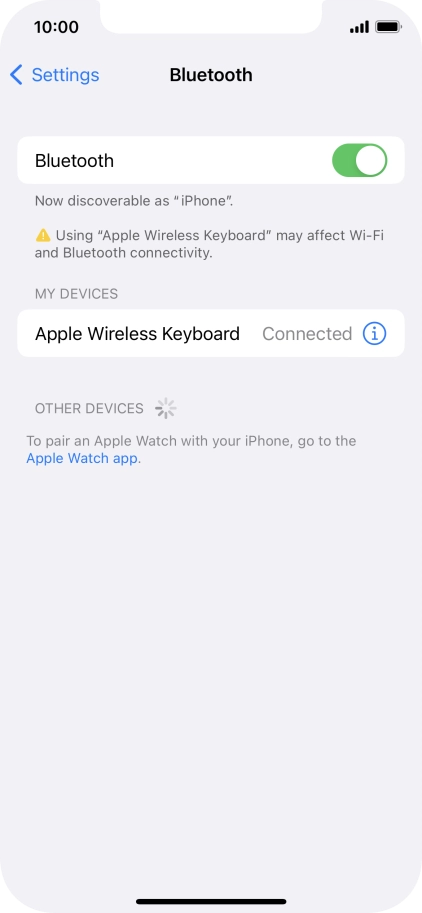 Slide your finger upwards starting from the bottom of the screen to return to the home screen.