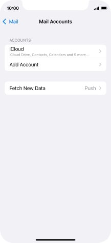 Press Add Account. Press Add Account.