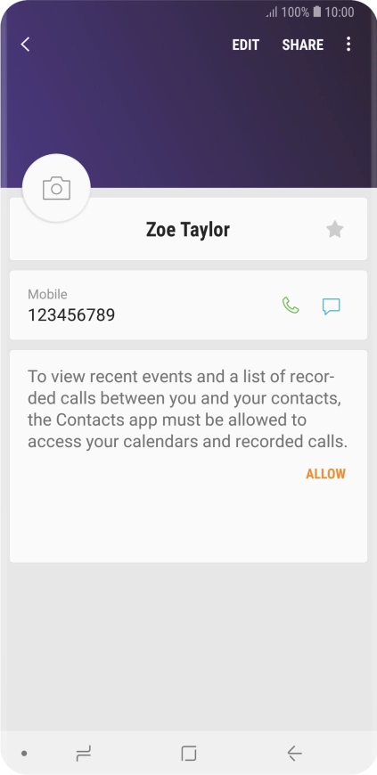 Press the Home key to return to the home screen. Press the Home key to return to the home screen.